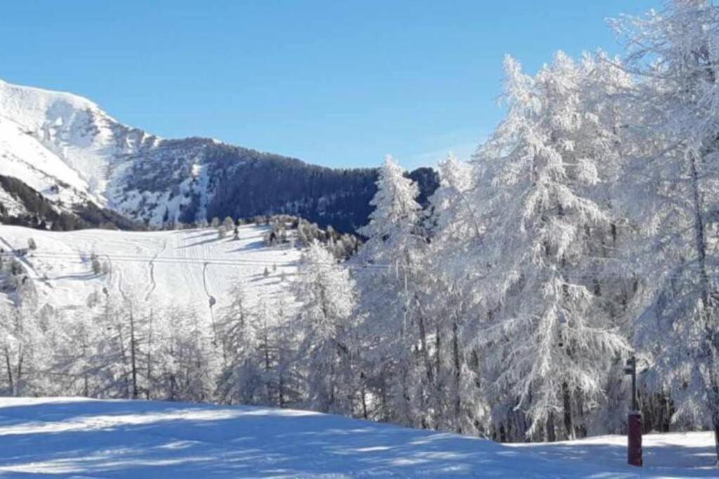 Appartamento Appt A Ancelle Pied Des Pistes Esterno foto